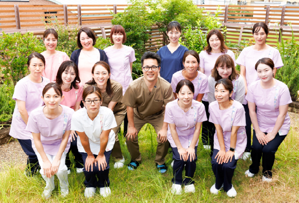 温かいチームワークが自慢