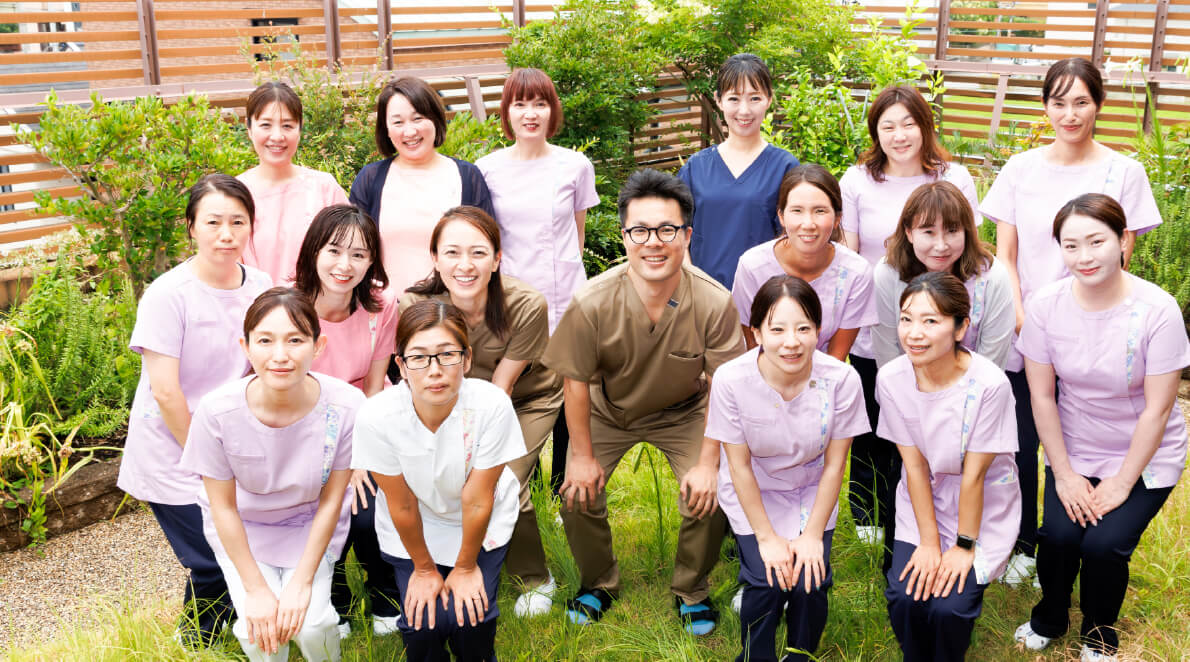 温かいチームワークが自慢